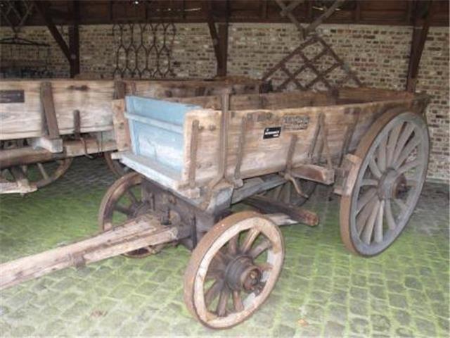 Boerenwagen met vast paneel, Karrenmuseum Essen